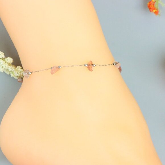 Handmade Anklet – A Stylish Choice for Women, Thoughtful Gift Idea, EVCH1049 - Picture 6 of 13